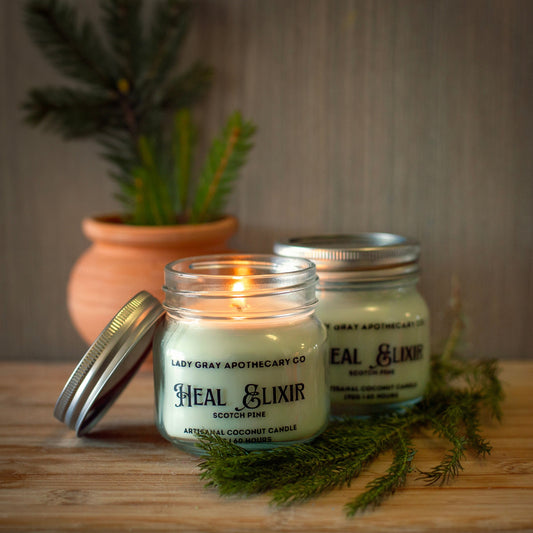 Heal Elixir - Scotch Pine Soy Candle